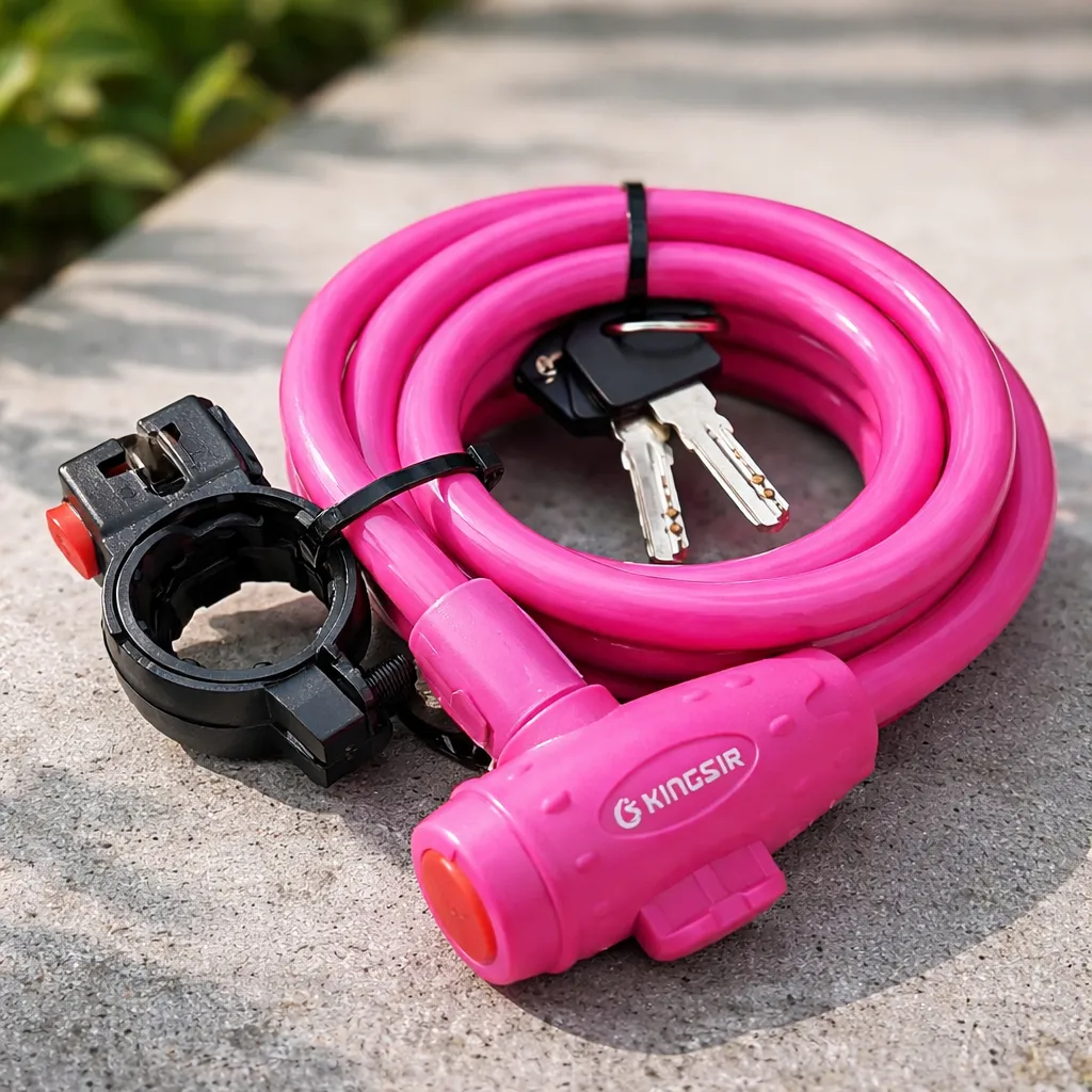 Candado Para Bicicleta Moto Traba Cadena Seguridad Multiuso-3