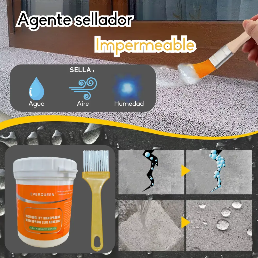 Tapagotera L quido 1 Kg Sellante Impermeabilizante Techo-5
