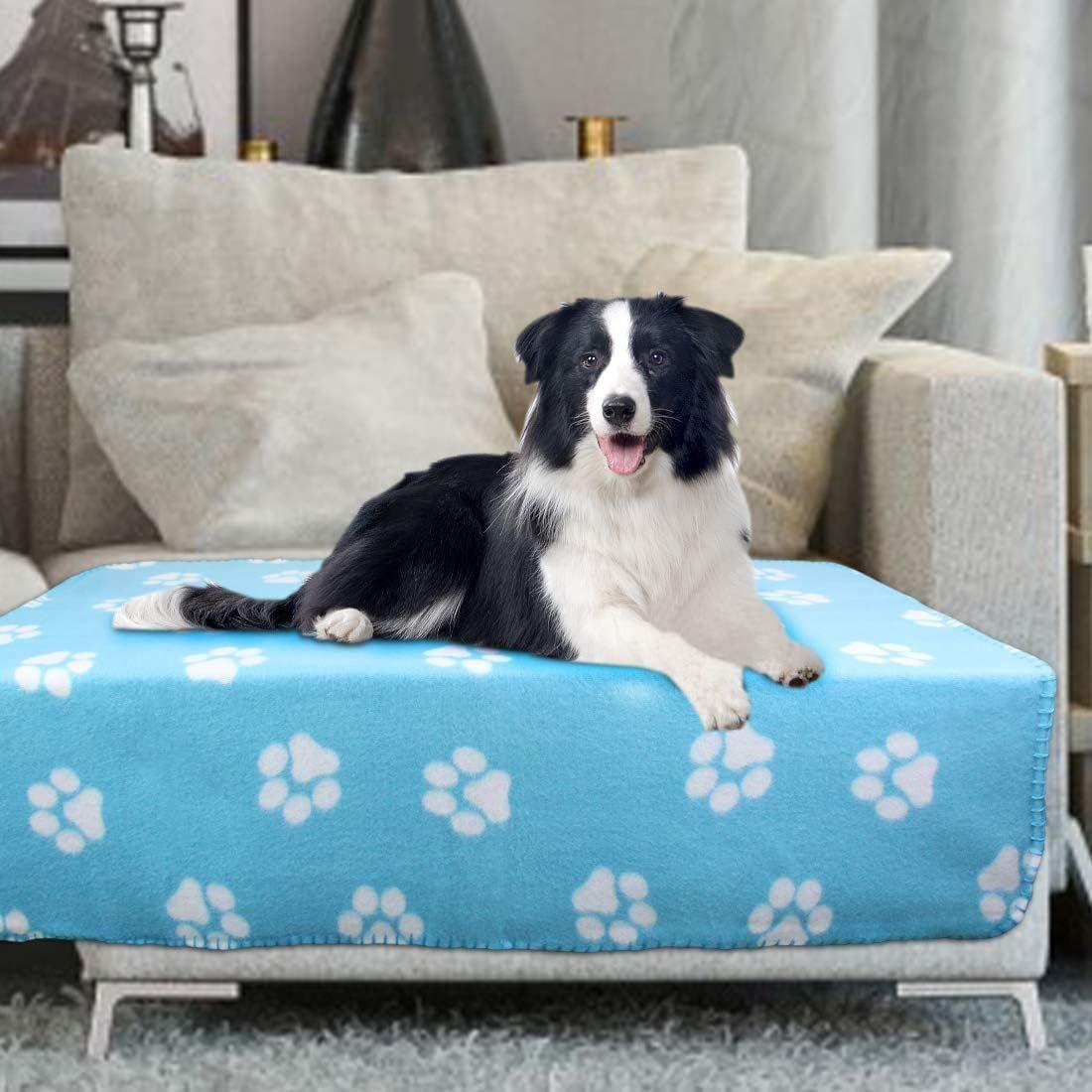 Manta Mascotas De Polar De 90x120 Cm Para Perros-6