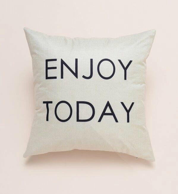 Cojín Enjoy Today 45 X 45 Cms. Extra Relleno-2