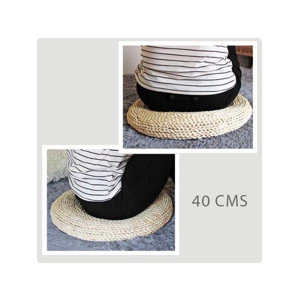 Cojín Yoga Fibra Natural 60 cm-3