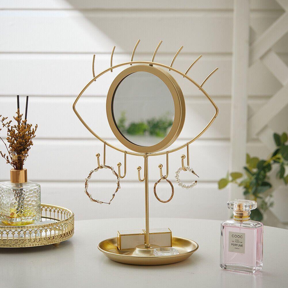 Espejo Joyero Ojo - Oro GOLD • 34 x 25 cms.-2