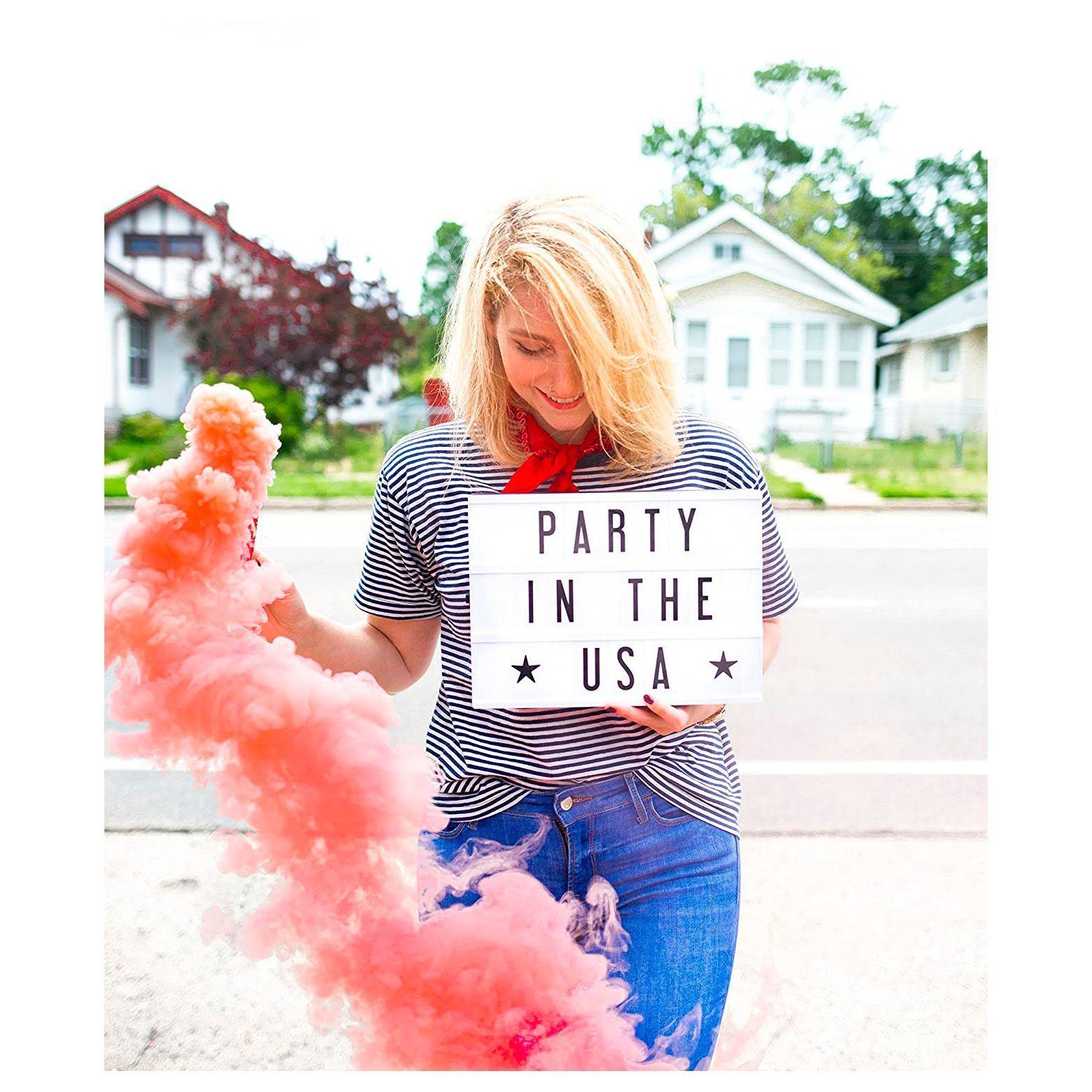 Caja De Luz USB + 2 Set Letras Símbolos Y Nros.-3