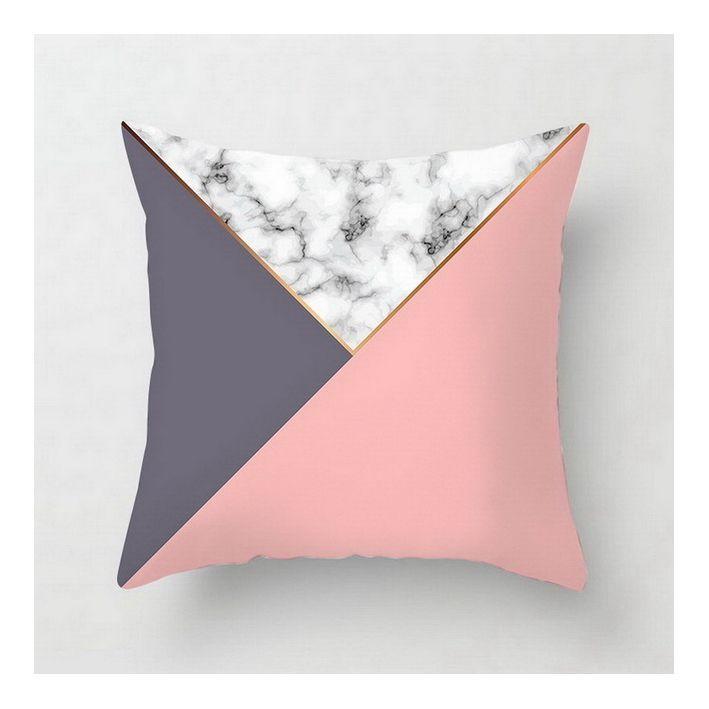 Cojín Diseño Geométrico ROSA 45x45 cms-0