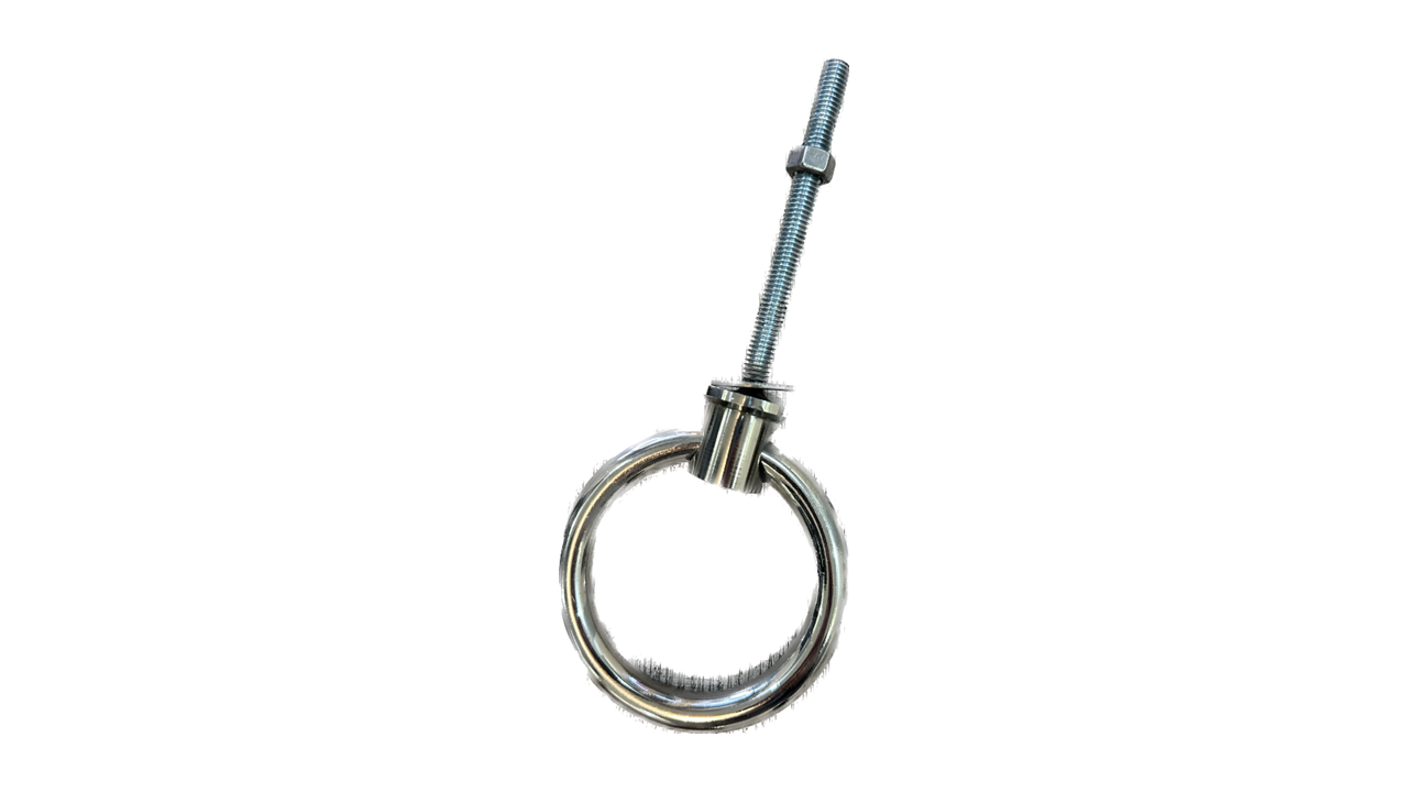 Manilla estándar acero inoxidable D. 9,5 cm unidad-1
