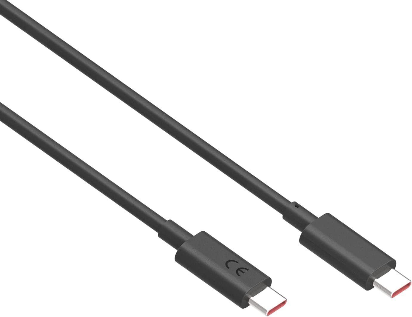 Cable Para Motorola Usb-c A Usb C / 6.5a Turbo Power Negro-2