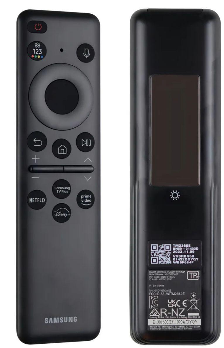 Control Samsung Carga Solar Original + Funda Negra-0