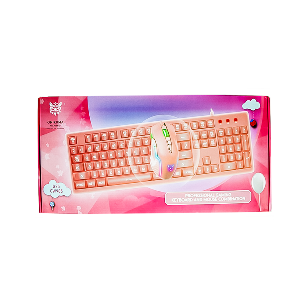 Teclado y Mouse Gamer g25 CW905 Onikuma-2