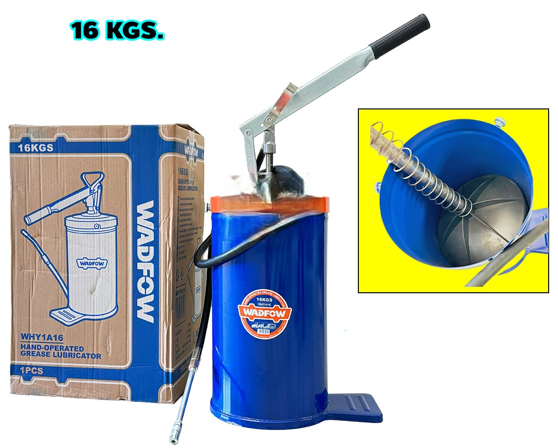 Lubricador De Grasa Manual 16 Kg Wadfow Engrasadora Manivela-4