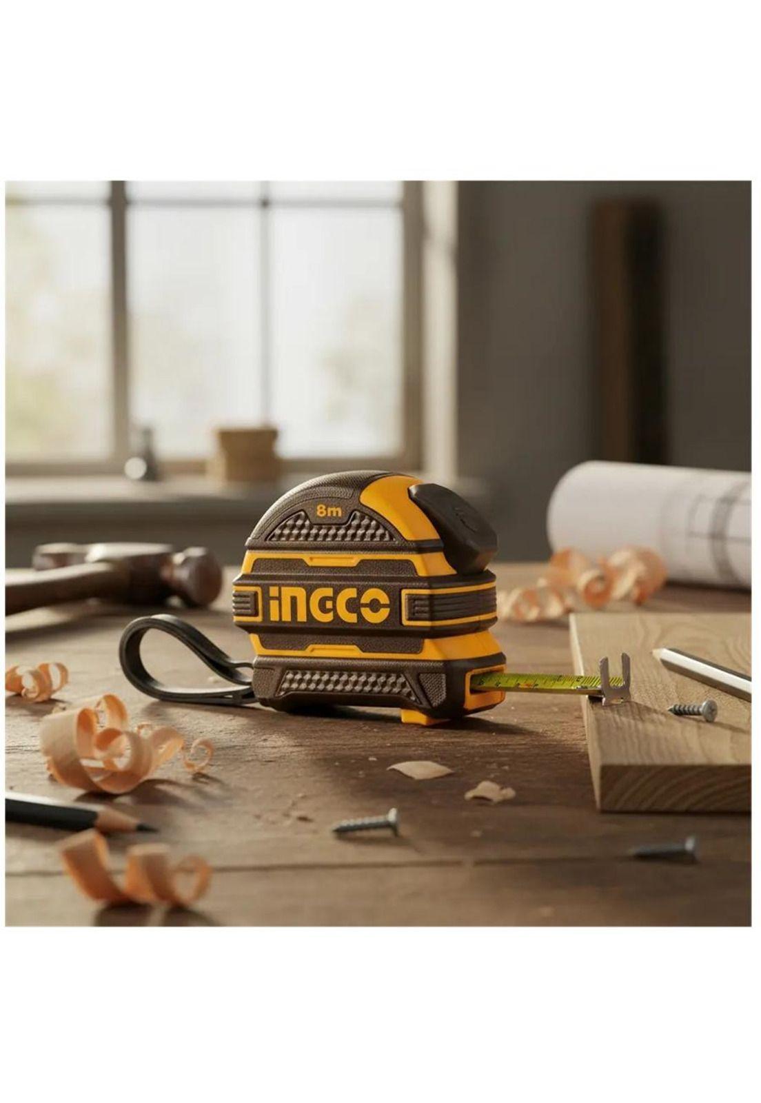Huincha De Medir Cinta Metrica 25mmx 8m Ingco HSMT08825-6