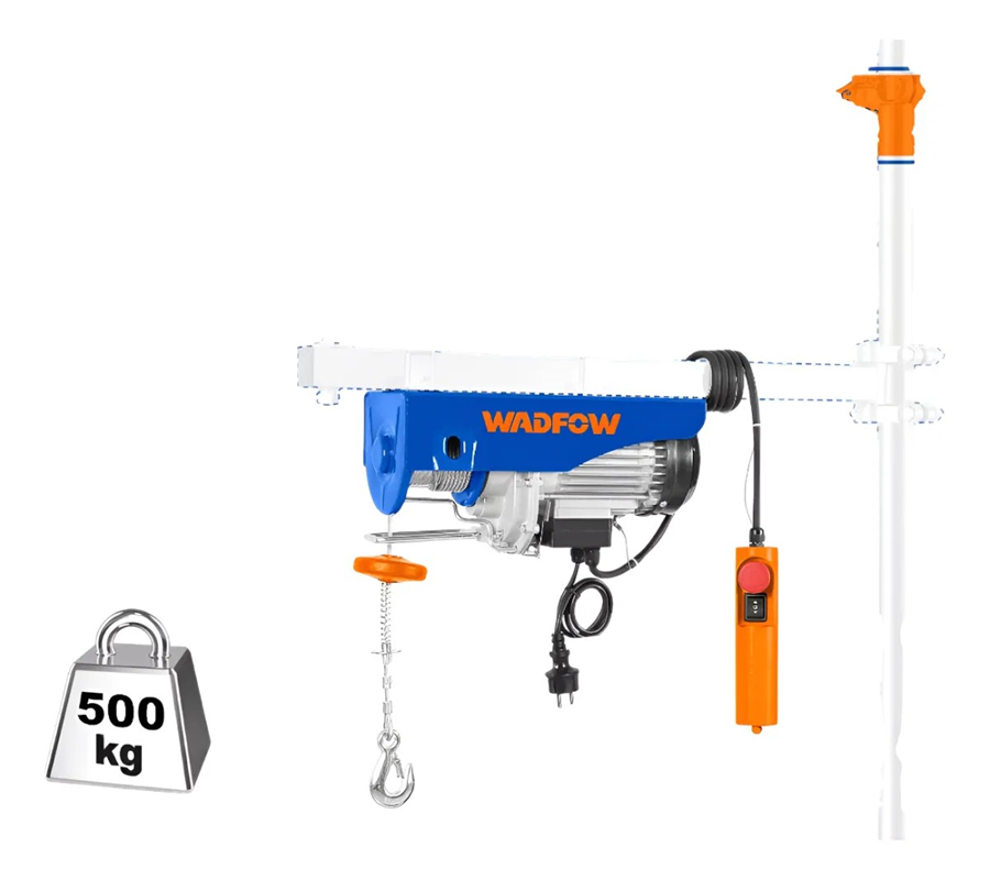 Aparejo Electrico 250 500kg 9mt 18mt Wadfow Weth1a01 Tecle-2