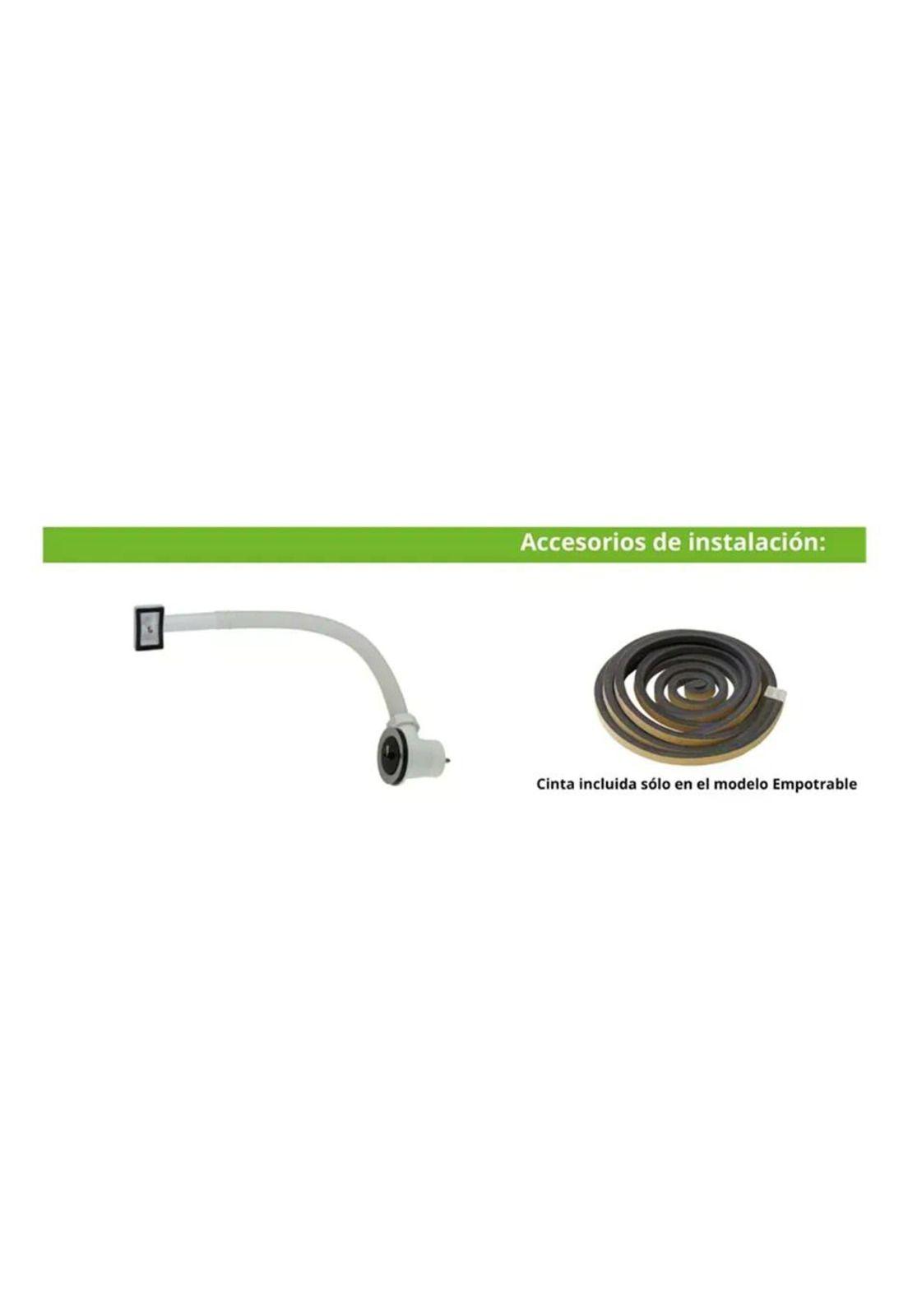 Lavaplatos Empotrable 100x44 Cm P/monomando Derecho Taumm Gris-3
