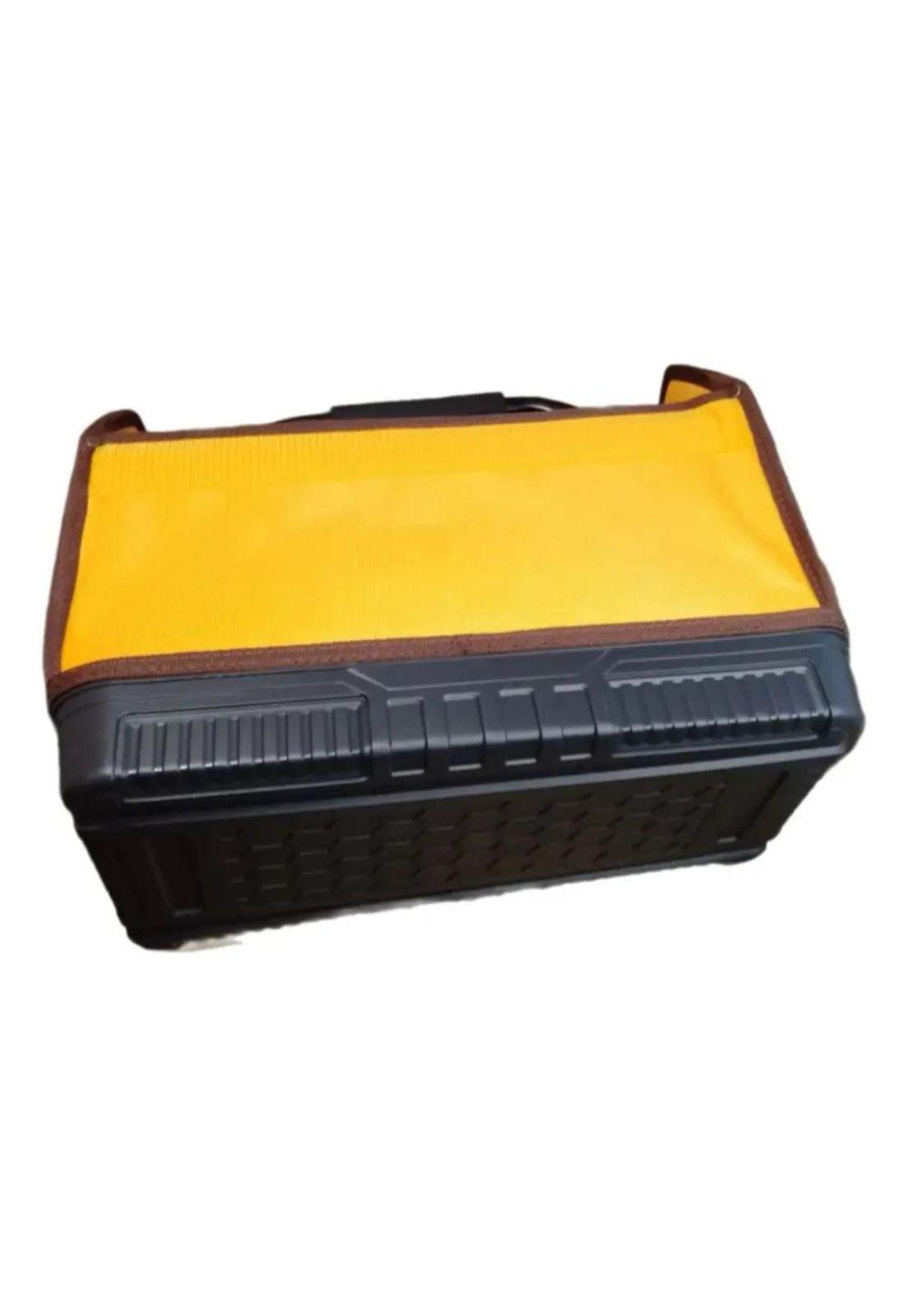 Bolso Herramientas Industrial Ingco 7 Bolsillos 16 P Htbgl04 Amarillo-5