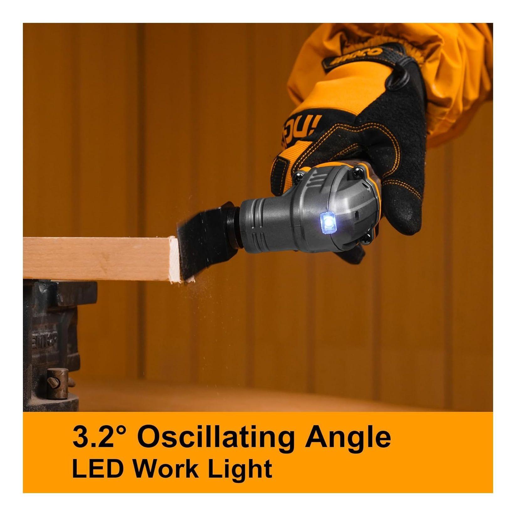 Multicortadora Multiuso Ingco 20v + Bat + Carg Cmli20228-4