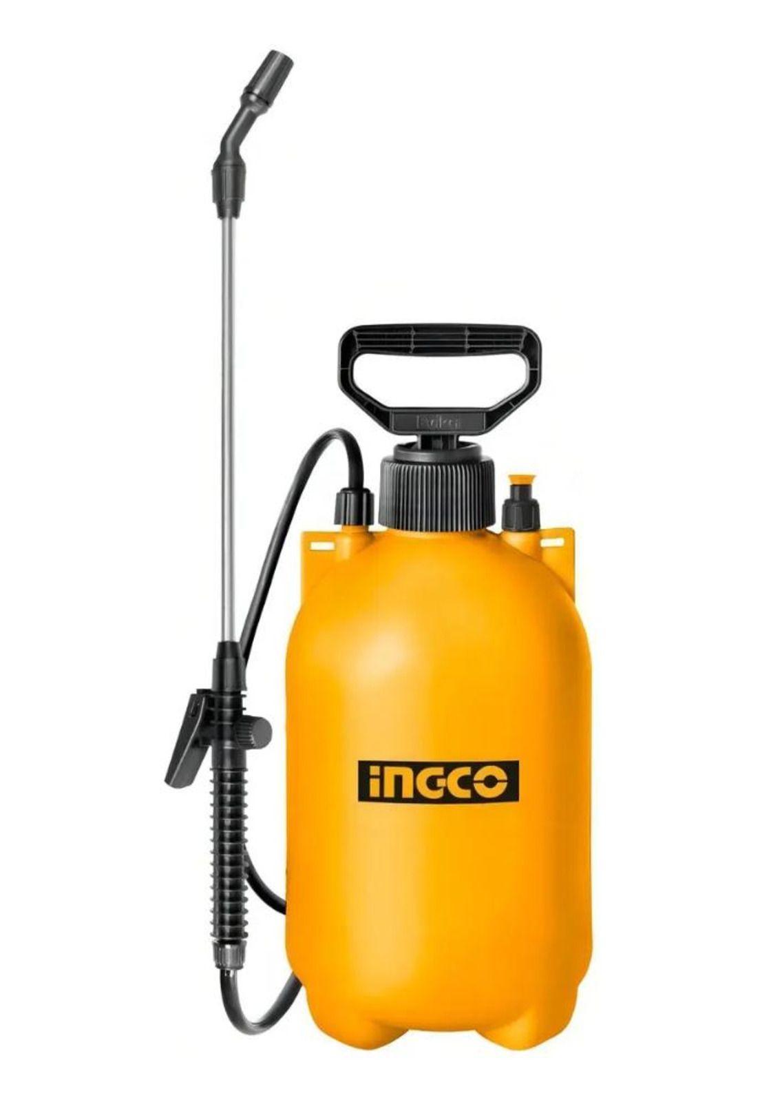 Rociador Pulverizador Fumigador Manual A Presion 5 Lts Ingco Amarillo-4