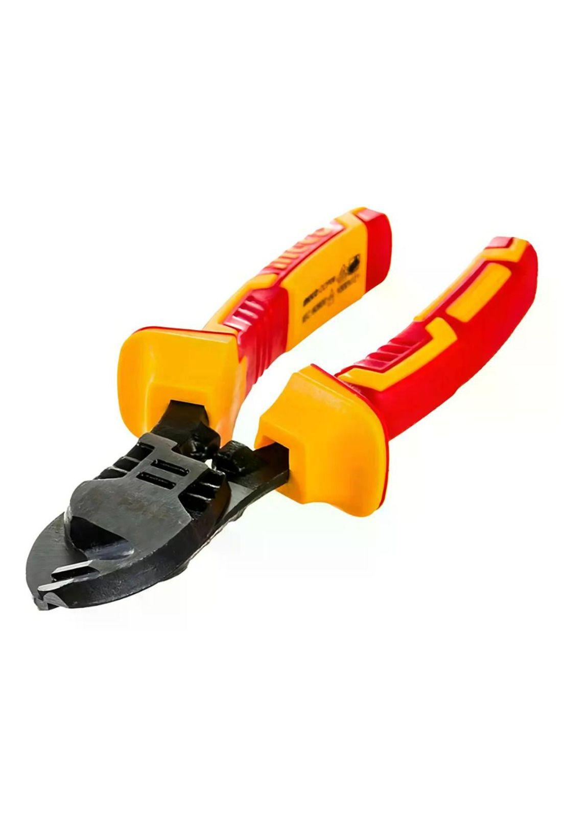 Alicate Corta Cable Aislado 1000v 6 Pulgadas 160mm Ingco Color Amarillo Y Rojo-8
