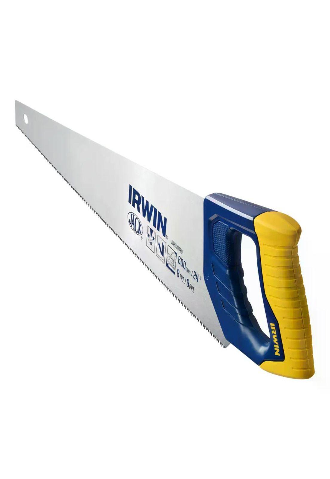 Serrucho 24' Mango Bi Mat. Profesional Irwin Iwht20380-la - Plateado Azul Y Amarillo-8