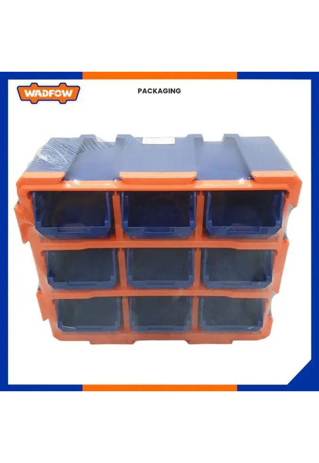 Gavetero Organizador Plastico 9 Cajones Cajonera Azul Azul-4
