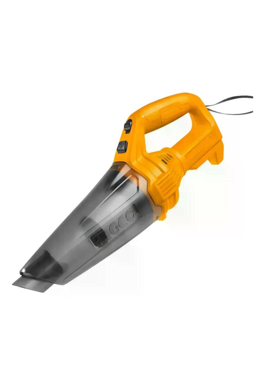 Aspiradora Inalambrica Ingco Con Cable Cargador Tipo C 0.5lts Cvli2026 Naranja Claro-5