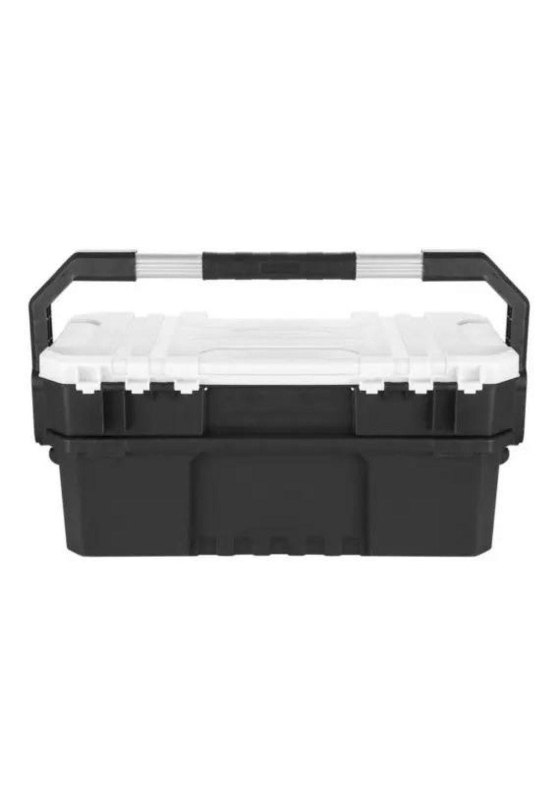Caja Herramientas Plástica Ubermann 43x33x12 Cm Negro Negro/blanco/rojo-3
