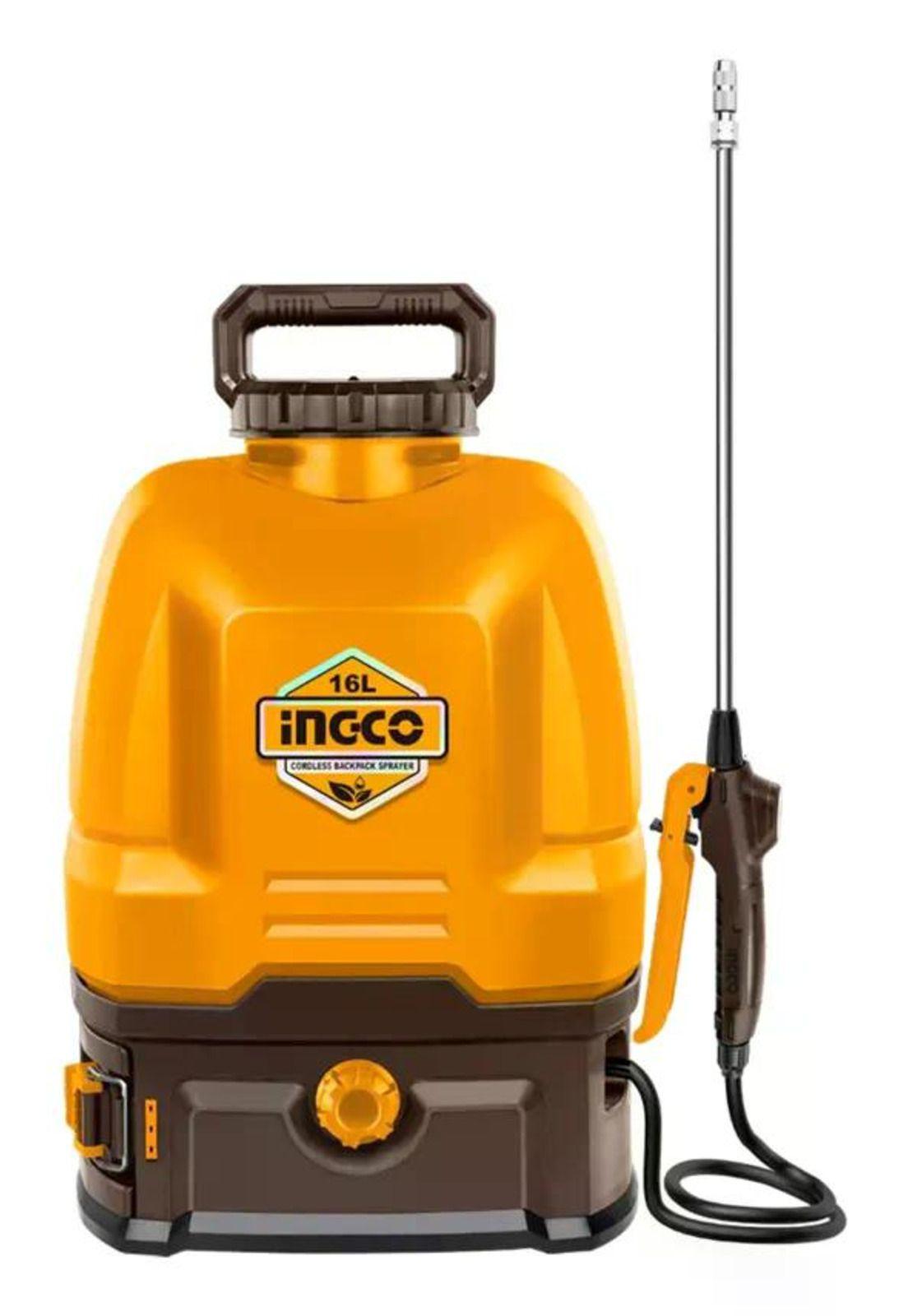 Pulverizador Mochila Inalambrico 20v 16 Lt Ingco Cspli2016 Marrón Oscuro-6