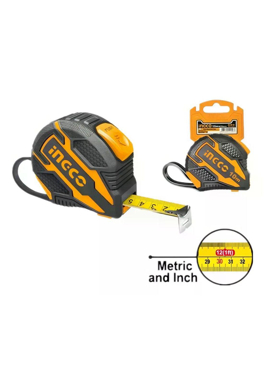 Huincha De Medir Ingco 10 M X 25 Mm Cinta Métrica-6