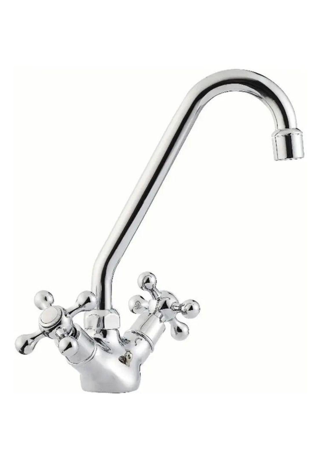 Monoblock Llave Para Lavaplato Bonn Taumm Gris-0