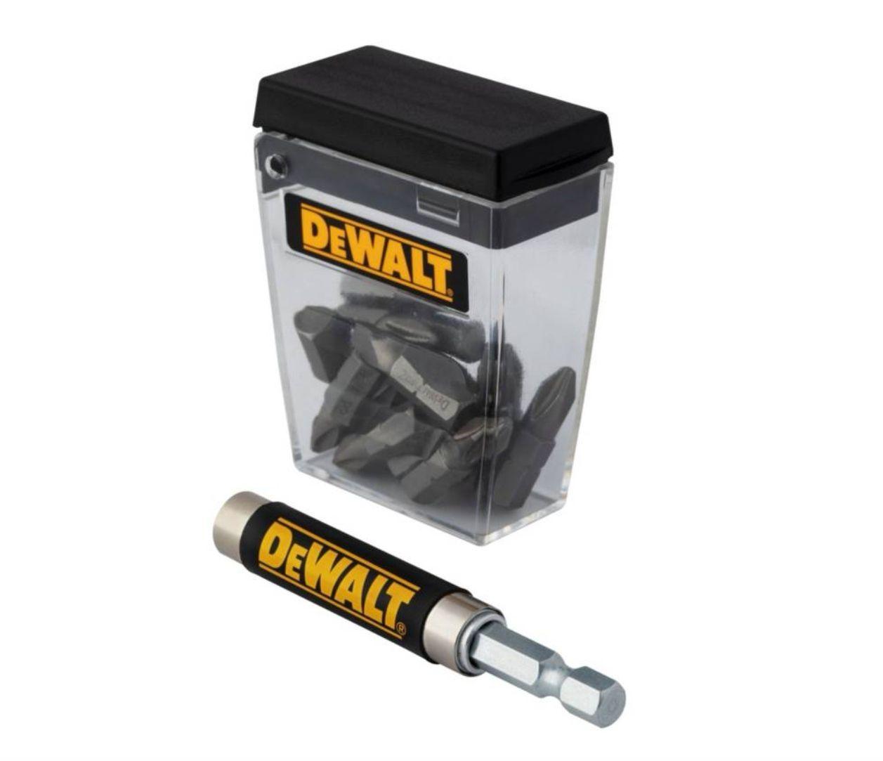 Set De Puntas Dewalt 16 Piezas + Guía Magnética Dw2053 -1