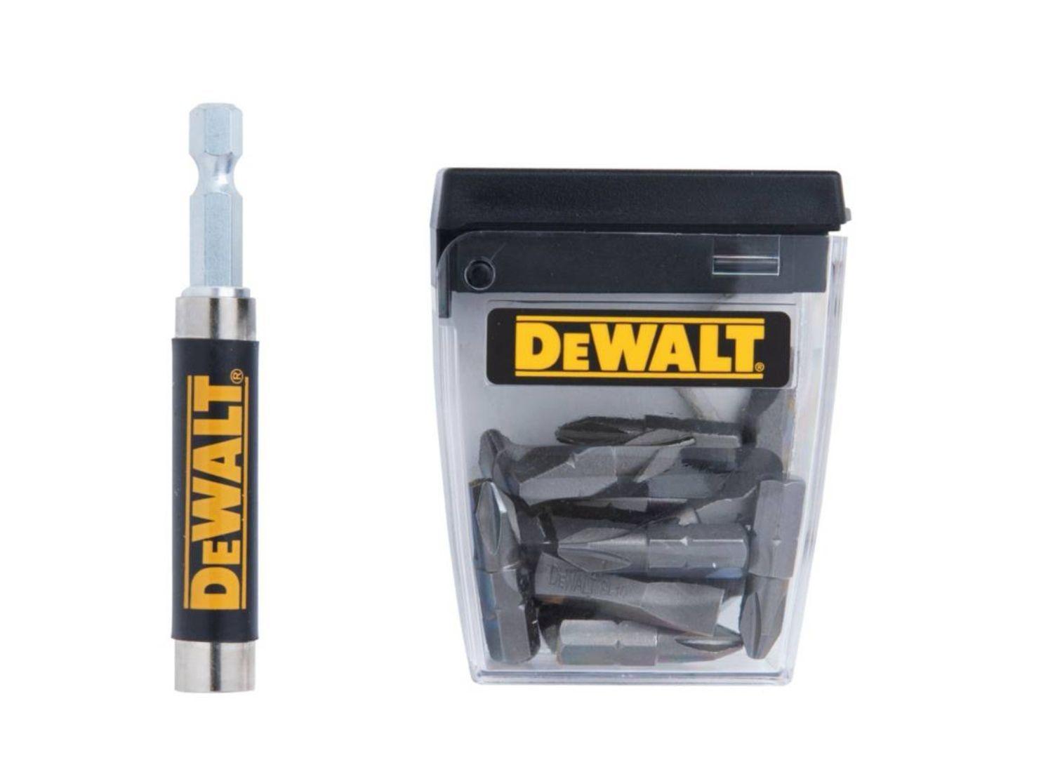 Set De Puntas Dewalt 16 Piezas + Guía Magnética Dw2053 -0