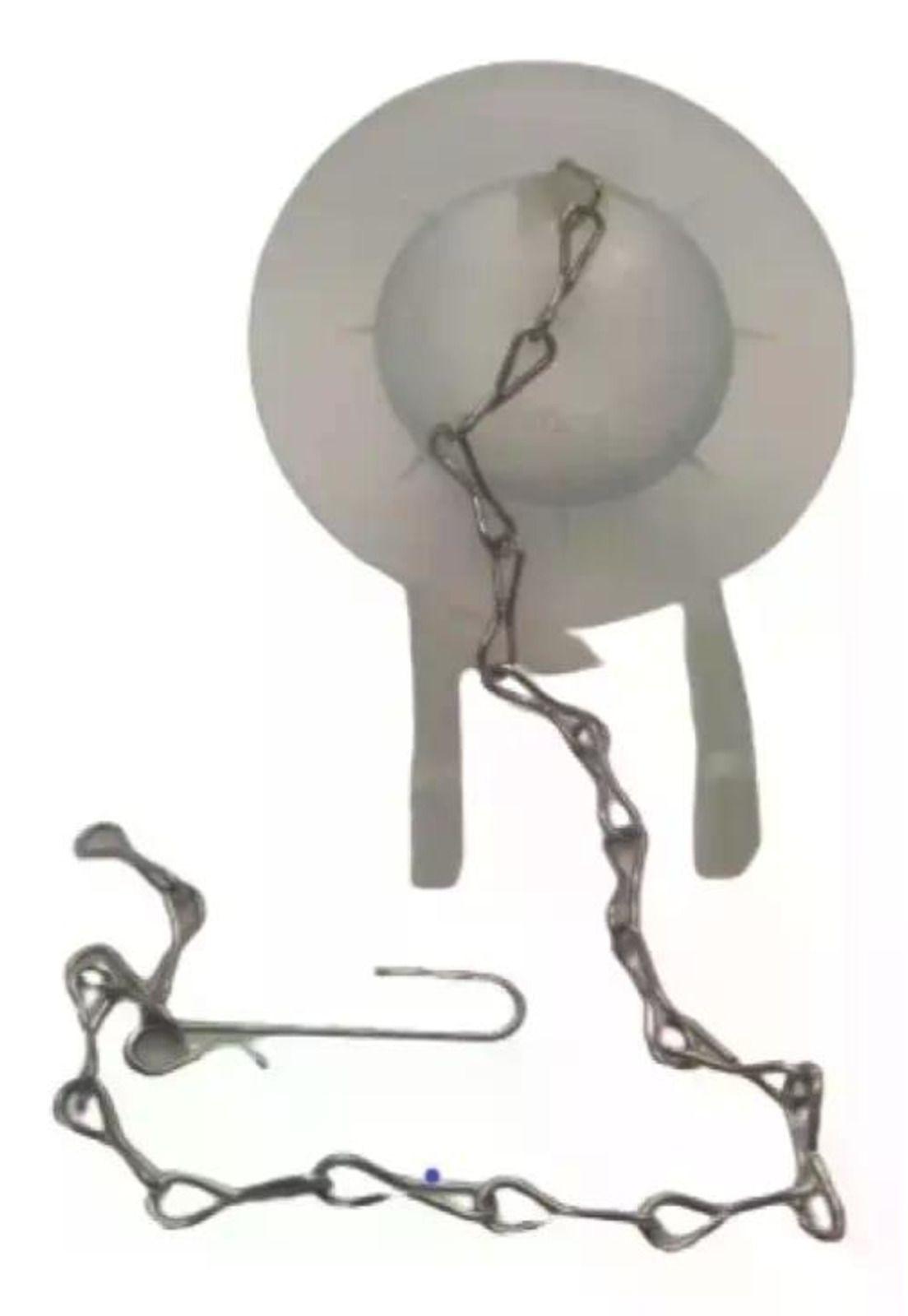 Flapper Para Estanque Wc Con Cadena Metálica-5