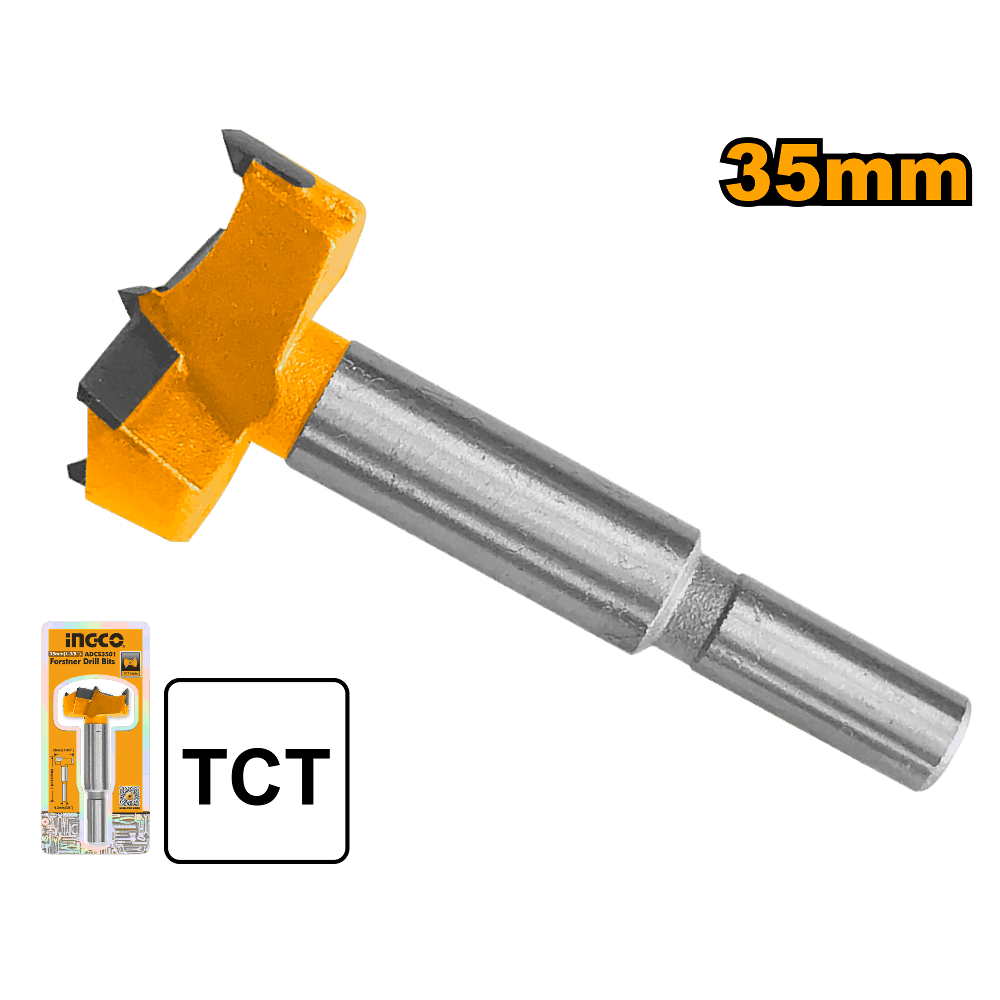 Broca Forstner Para Madera 35 Mm Ingco Adcs3501-3