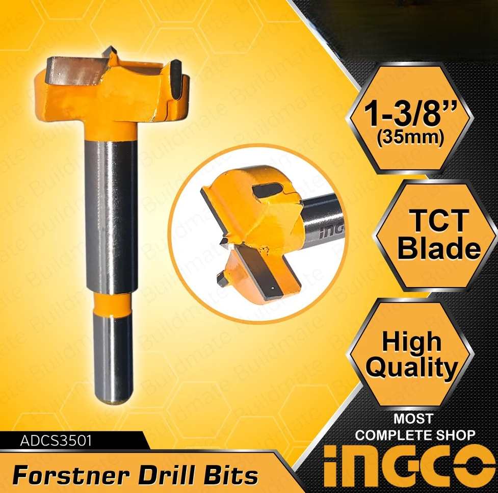 Broca Forstner Para Madera 35 Mm Ingco Adcs3501-5