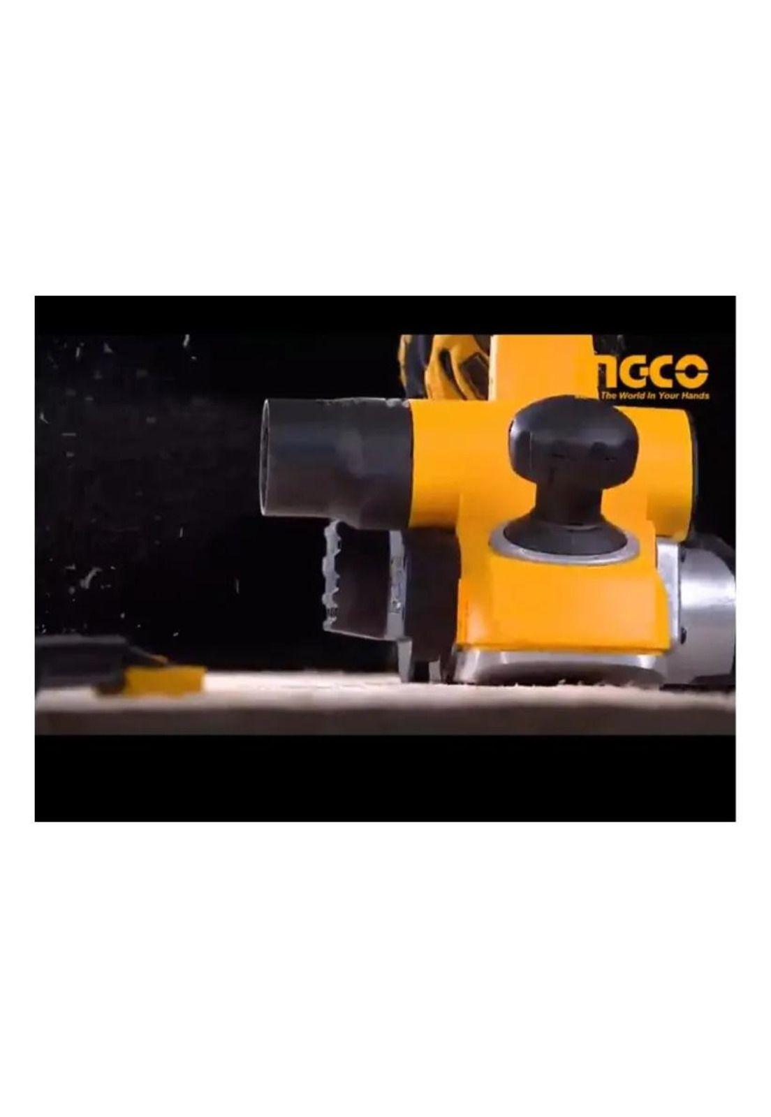 Cepillo Eléctrico Industrial Ingco 1050w + Acces Pl10508-7 Amarillo-5