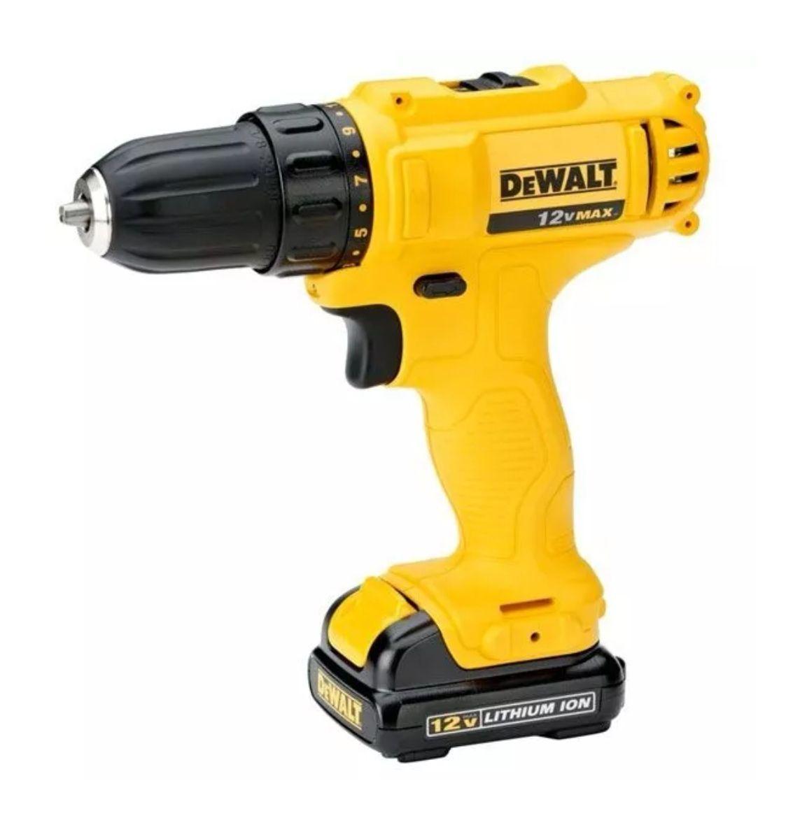 Kit Dewalt 12v Taladro + Atornillador Impacto + 2 Baterías + Cargador + Bolso De Transporte-4