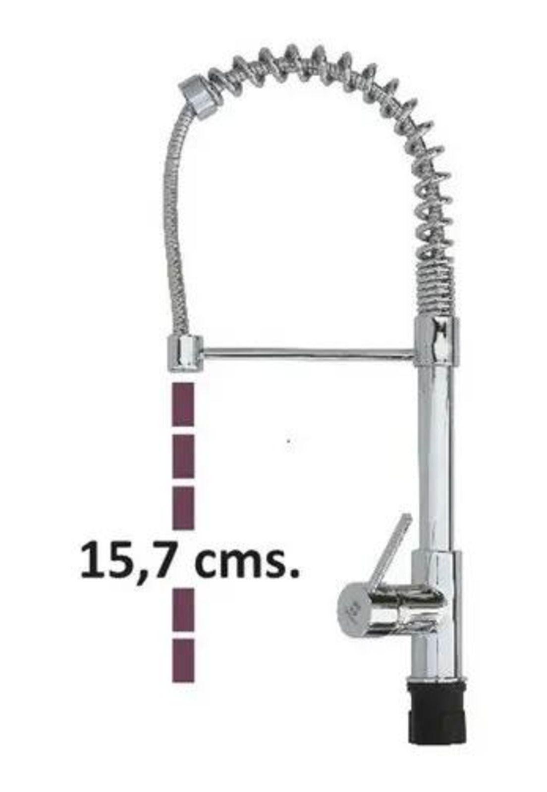Grifo Monomando Profesional Täumm Con Cuello Extensible Para Lavaplatos-2