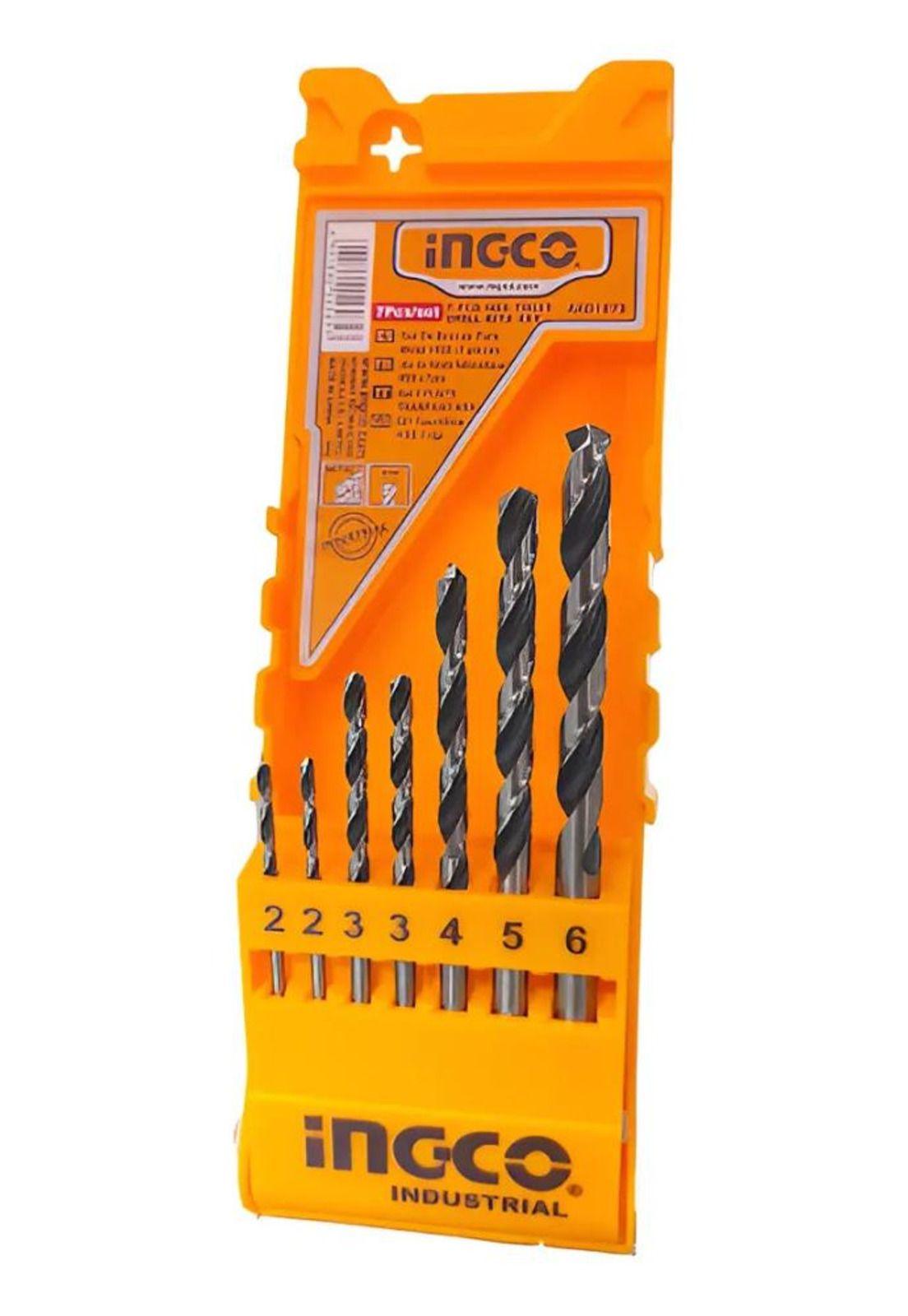 Set 7 Mechas Metal Ingco Akd1075-3