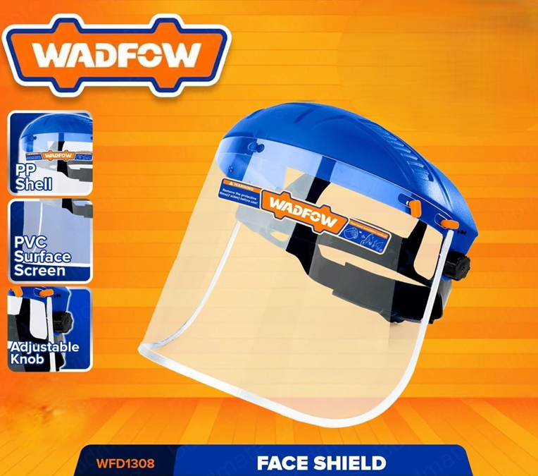 Careta Mascara De Seguridad Transparente Wadfow Wfd1308-5