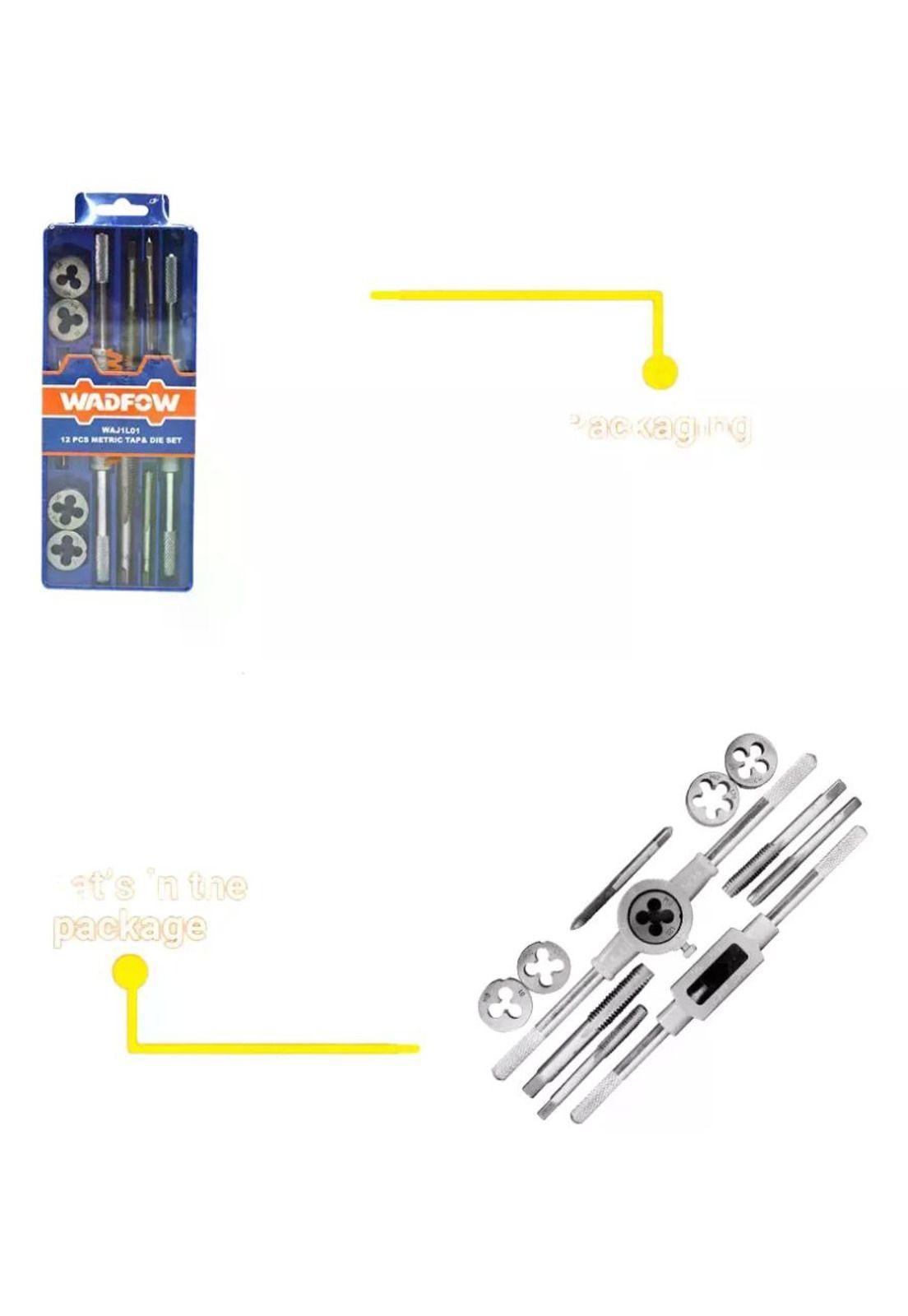 Set De Terrajas Macho Y Hembra M5-m12 12 Pzs Wadfow Waj1l01-9