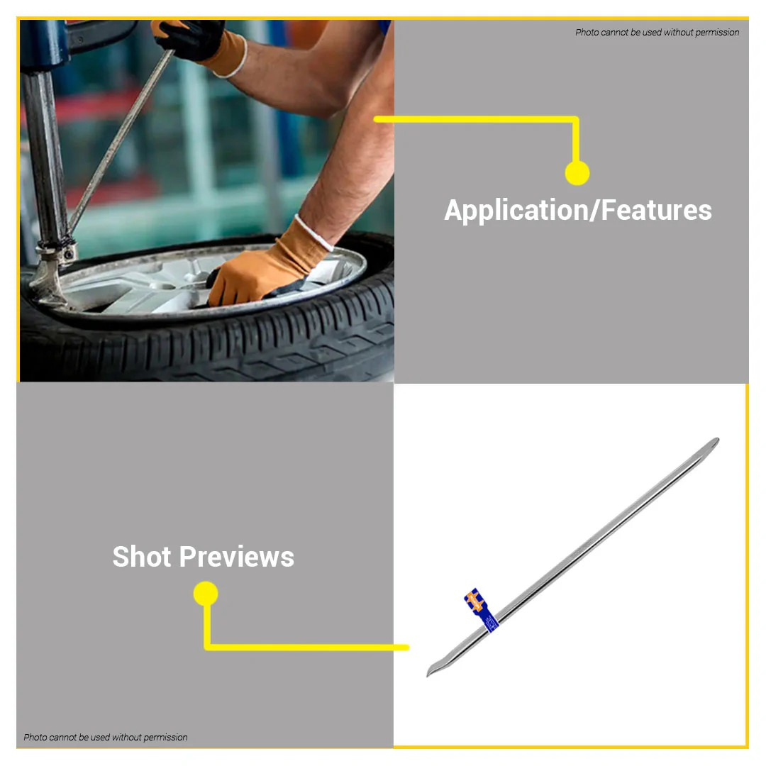 Barra Desmontadora De Neum ticos 20 Pulgadas Wadfow-2