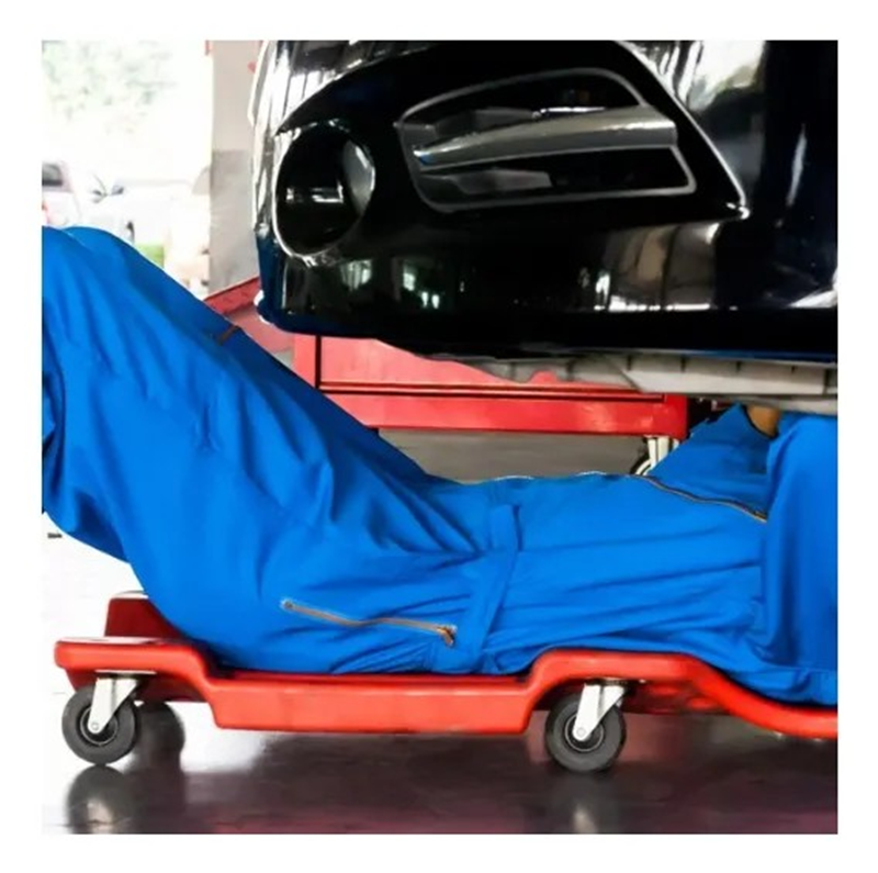 Asiento Camilla Mecanico 36 Pu 90x40x10 Cm Con Ruedas Wadfow-3