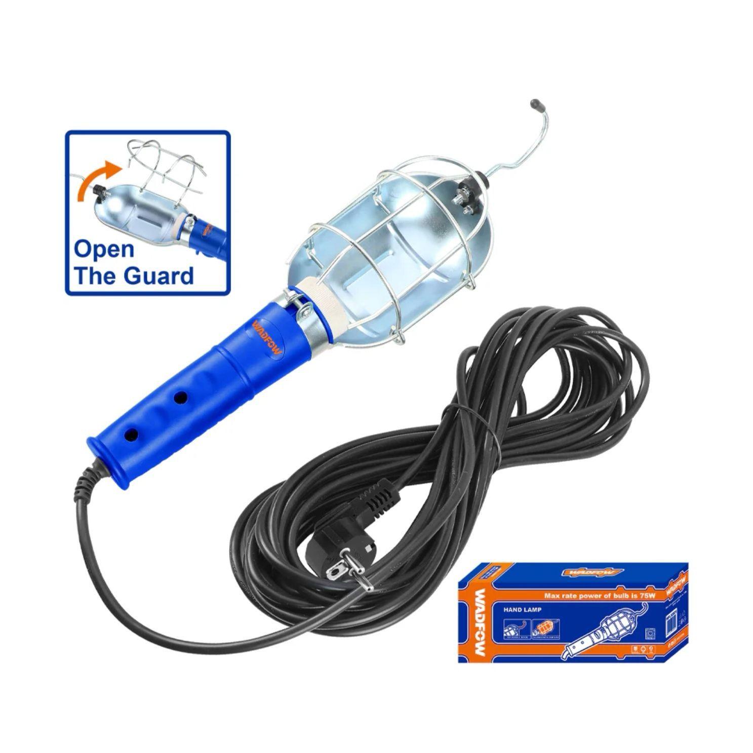 Lampara De Mano Wadfow 75w 10 Mts E27 Wfl30001 Autos Mecánico-2