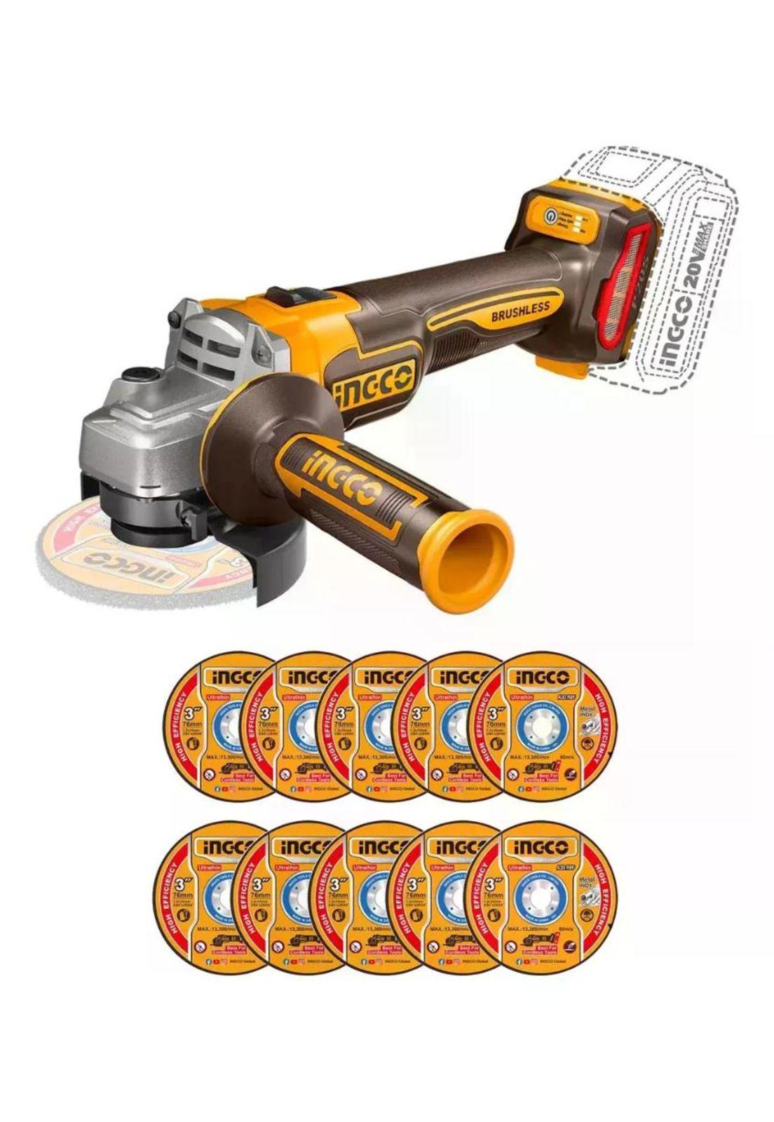 Kit Set Bateria Ingco Rotomartillo+ Cargador Y Bateria Febo-3