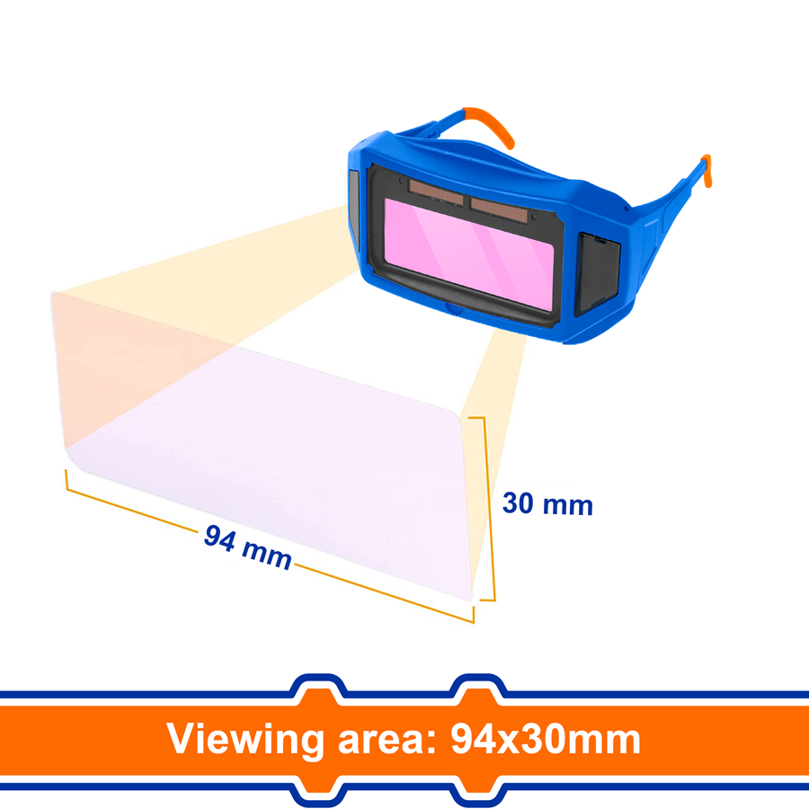 Lentes Para Soldar Fotosensible 94x30 Mm Wadfow Wwa1501-1
