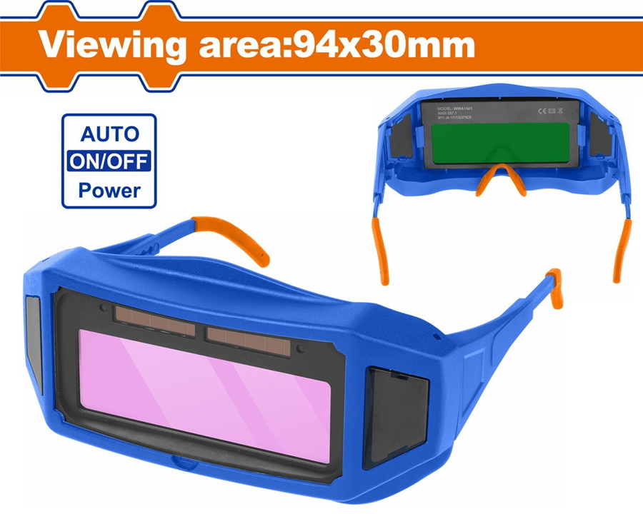 Lentes Para Soldar Fotosensible 94x30 Mm Wadfow Wwa1501-2