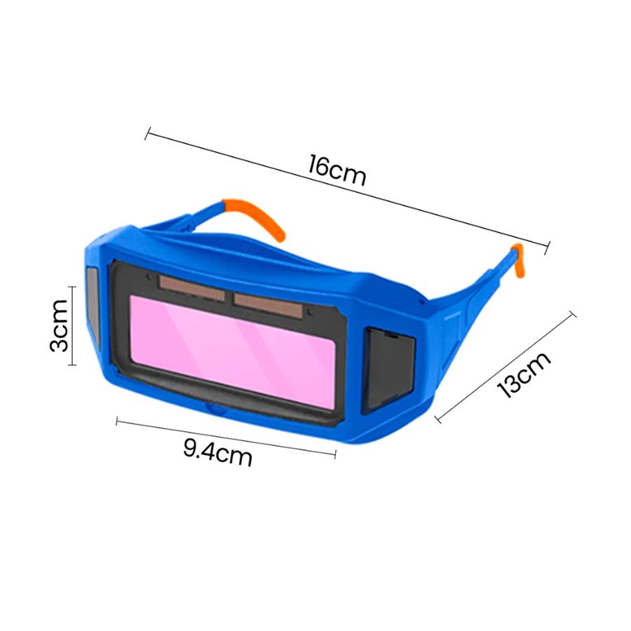 Lentes Para Soldar Fotosensible 94x30 Mm Wadfow Wwa1501-3