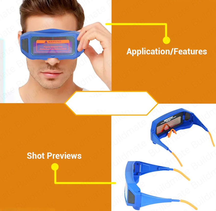 Lentes Para Soldar Fotosensible 94x30 Mm Wadfow Wwa1501-5