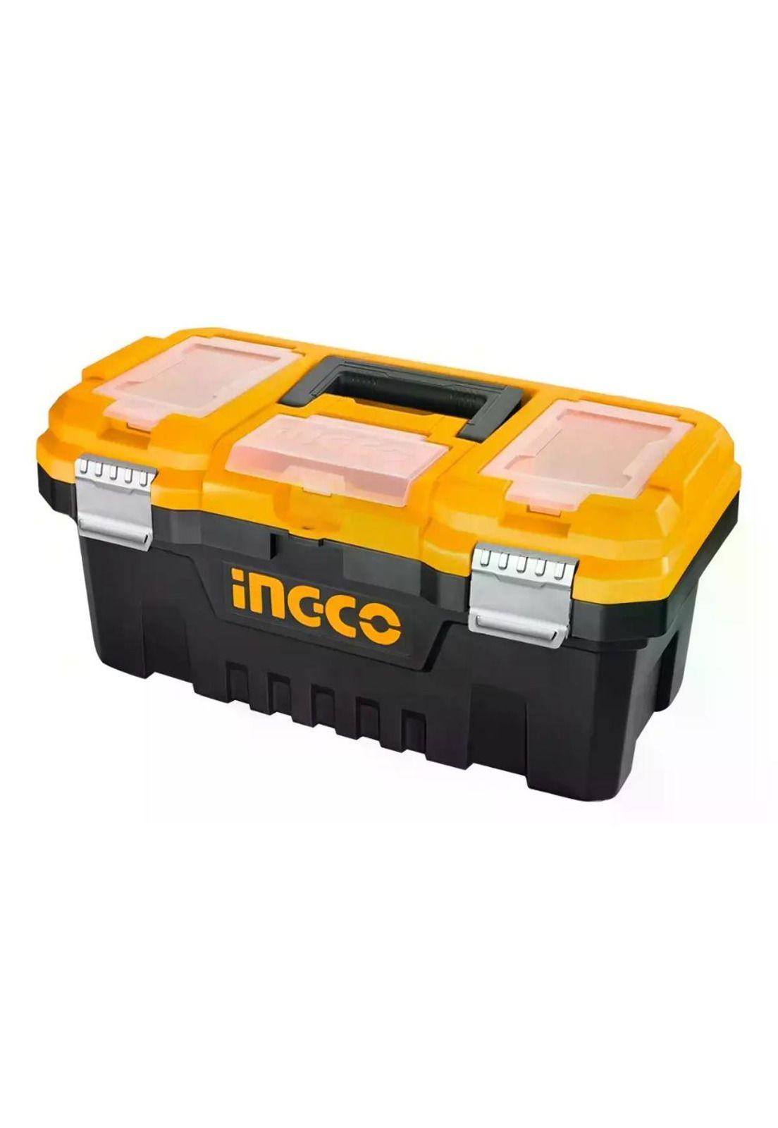 Caja De Herramientas Plastica 20pul Ingco 39lt 508x296x261mm Negro-1