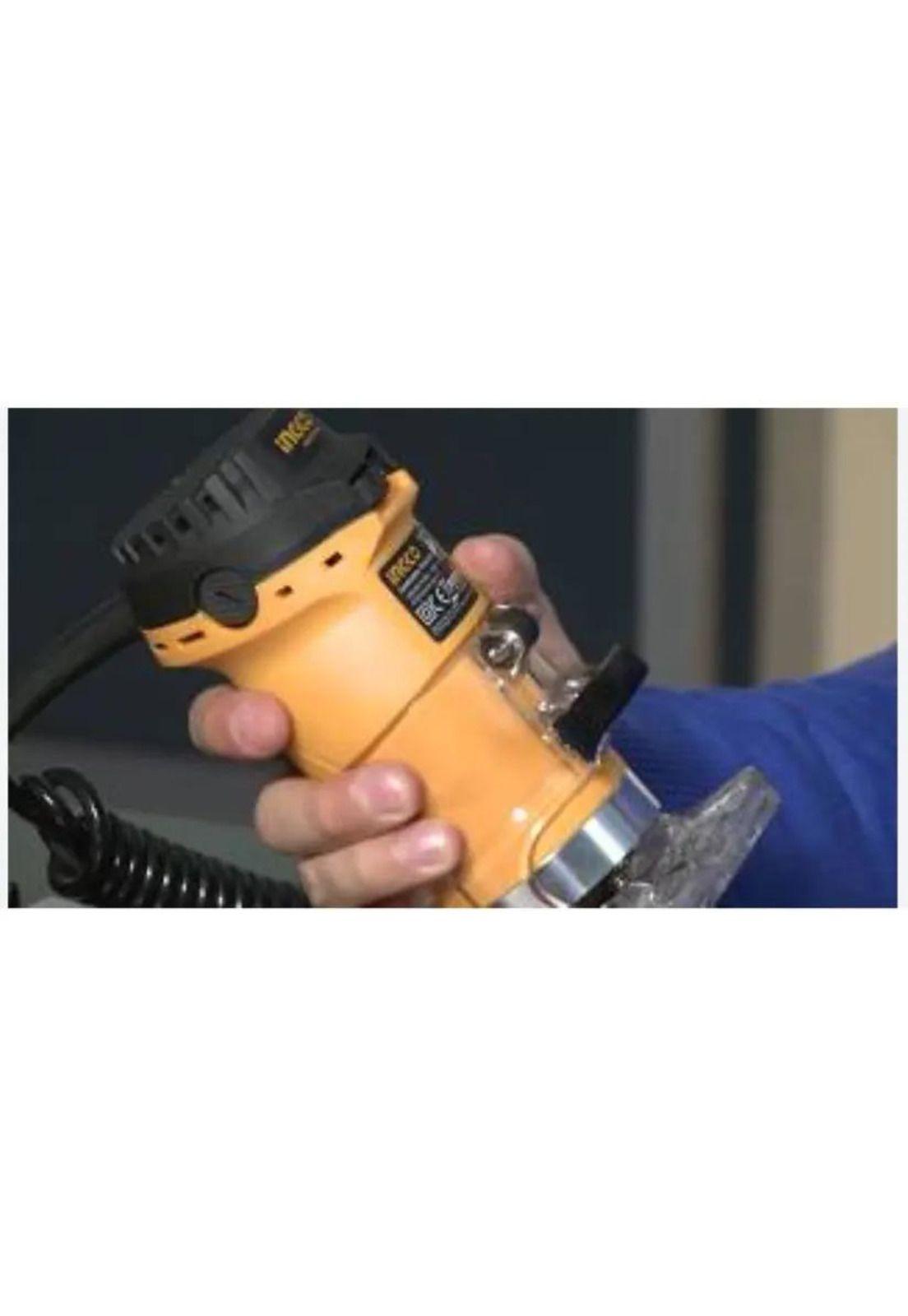 Fresadora De Mano Tupi Eléctrica Ingco 600w 6 Mm Industrial-3