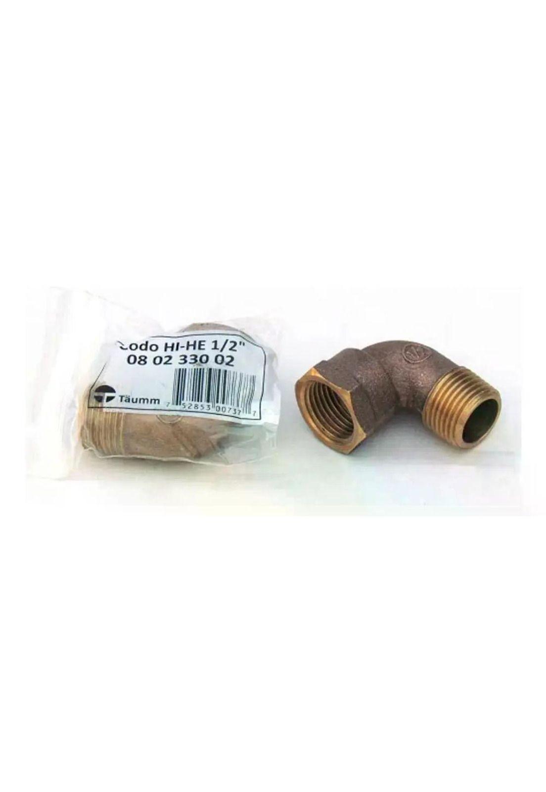 Codo De Bronce Hi-he 1/2 Taumm-2