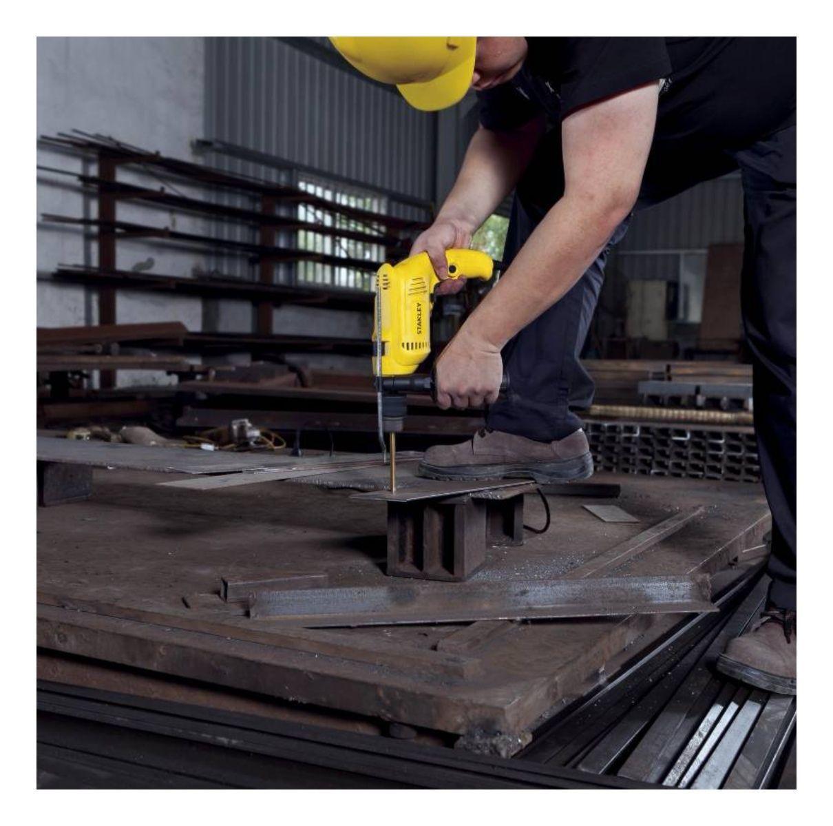 Kit Pack Stanley Taladro Percutor 600w + Caja Herramientas + 9 Brocas-4